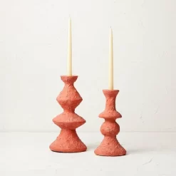 Tall Clay Taper Candle Holder Red - Opalhouse™ Designed With Jungalow™ 5 Tall Clay Taper Candle Holder Red - Opalhouse™ Designed With Jungalow™ -Opalhouse Living Outlet Store GUEST 030eda6c 85df 45b9 bbc4 07bae42656d4