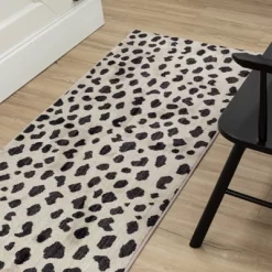 Daffodil Leopard Print Woven Rug - Threshold™ -Opalhouse Living Outlet Store GUEST 0efea80e 333d 4d53 ba99 3047838bb320