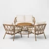 Britanna 4pc Patio Conversation Set - Natural - Opalhouse™