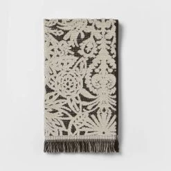Allover Pattern Towels Black/White - Opalhouse -Opalhouse Living Outlet Store GUEST 30c6811e d445 43c2 9fb7 680ce0df8a36