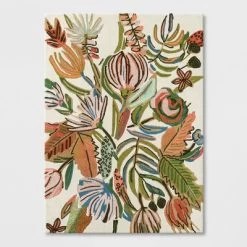 Floral Wool Tufted Area Rug Pink/White - Opalhouse™ 6 Floral Wool Tufted Area Rug Pink/White - Opalhouse™ -Opalhouse Living Outlet Store GUEST 31188344 1764 41c8 b8db cf880ff73088