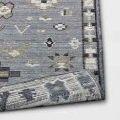 7'x10' Tapestry Rectangular Woven Outdoor Area Rug Gray - Opalhouse™ -Opalhouse Living Outlet Store GUEST 3d63a080 35c1 4b18 87d0 49bd82241939