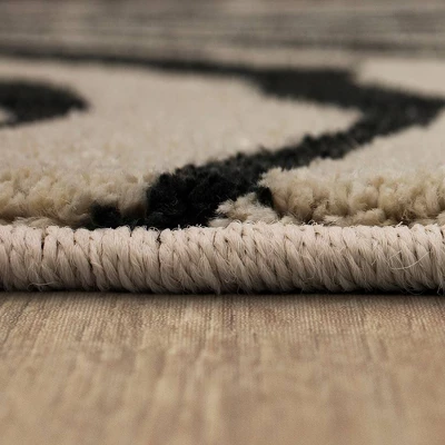 Zebra Stripe Woven Rug - Opalhouse 2 Zebra Stripe Woven Rug - Opalhouse - Image 2