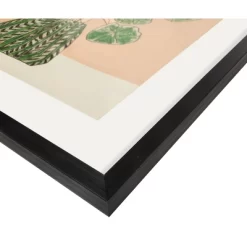 (Set Of 3) 9" X 18"/14" X 14"/16" X 20" Floral Mixed Size Frames Black - Opalhouse™ Designed With Jungalow™ -Opalhouse Living Outlet Store GUEST 542ff5be 5350 4544 bfb1 36366b0b30f3