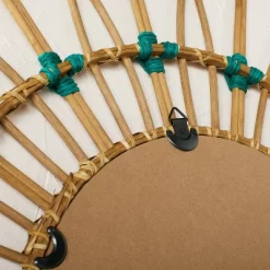 30" Dia Rattan Mirror With Cotton Cord - Opalhouse™ Designed With Jungalow™ -Opalhouse Living Outlet Store GUEST 609e683e 9806 4ac4 8a85 94ad2e7f6e22