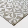 Cameo Outdoor Rug Gray/White - Opalhouse