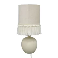 Small Table Lamp With Fringe Shade Off-White (Includes LED Light Bulb) - Opalhouse™ Designed With Jungalow™ -Opalhouse Living Outlet Store GUEST 6a5a28fb 40e2 4ccf aad5 699d151bc234