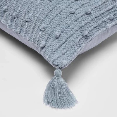 Oversize Embroidered Textured Lumbar Throw Pillow - Opalhouse™ 3 Oversize Embroidered Textured Lumbar Throw Pillow - Opalhouse™ - Image 3