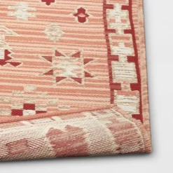 5'x7' Tapestry Rectangular Woven Outdoor Area Rug Red/Pink - Opalhouse™ -Opalhouse Living Outlet Store GUEST 77b641b6 dcd1 40f9 b161 7be739e1e714