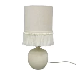 Small Table Lamp With Fringe Shade Off-White (Includes LED Light Bulb) - Opalhouse™ Designed With Jungalow™ -Opalhouse Living Outlet Store GUEST 7b52390b 0f9b 4c1c be8b 991b426944b8