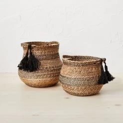 Medium Sewn Basket - Opalhouse™ Designed With Jungalow™ -Opalhouse Living Outlet Store GUEST 95b837f4 b976 4949 b75d c13dd56cb956