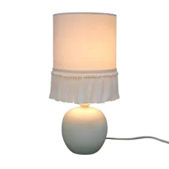 Small Table Lamp With Fringe Shade Off-White (Includes LED Light Bulb) - Opalhouse™ Designed With Jungalow™ -Opalhouse Living Outlet Store GUEST b032319a c7f7 464d ab2a a2536f5698f3