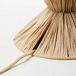 Faux Raffia Table Lamp Brown (Includes LED Light Bulb) - Opalhouse™ Designed With Jungalow™ -Opalhouse Living Outlet Store GUEST b49749e7 ae6e 4925 931c 3149c35fba4d