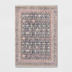 Alexandra Floral Printed Border Persian Rug Blush - Opalhouse™ 9 Alexandra Floral Printed Border Persian Rug Blush - Opalhouse™ -Opalhouse Living Outlet Store GUEST b64cccec 5c26 44cb bb19 1be2036f9757