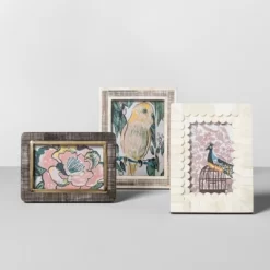 5" X 7" Scratched Bone Photo Frame Light Brown - Opalhouse™ -Opalhouse Living Outlet Store GUEST d208eaa2 2cc2 41d8 828d 4840fa5472f7