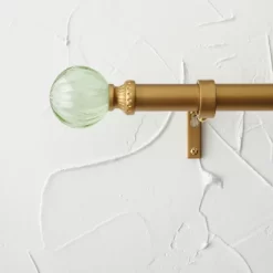 Faux Jade Ball Curtain Rod Brass - Opalhouse™ Designed With Jungalow™ -Opalhouse Living Outlet Store GUEST d7507ef0 fa5a 4b13 920f 0c72746f2e61