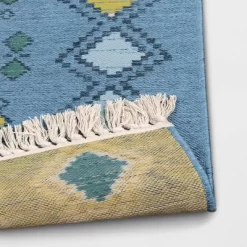 7'x10' Bright Moroccan Rectangular Woven Outdoor Area Rug Indigo - Opalhouse™ 5 7'x10' Bright Moroccan Rectangular Woven Outdoor Area Rug Indigo - Opalhouse™ -Opalhouse Living Outlet Store GUEST f1512d73 cd59 4071 a29a efd457754733