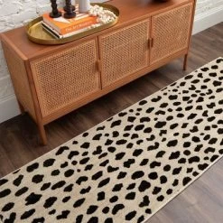 Daffodil Leopard Print Woven Rug - Threshold™ -Opalhouse Living Outlet Store GUEST fd7ce3b6 e6f3 40a7 83d7 ec02ffd3ec0b